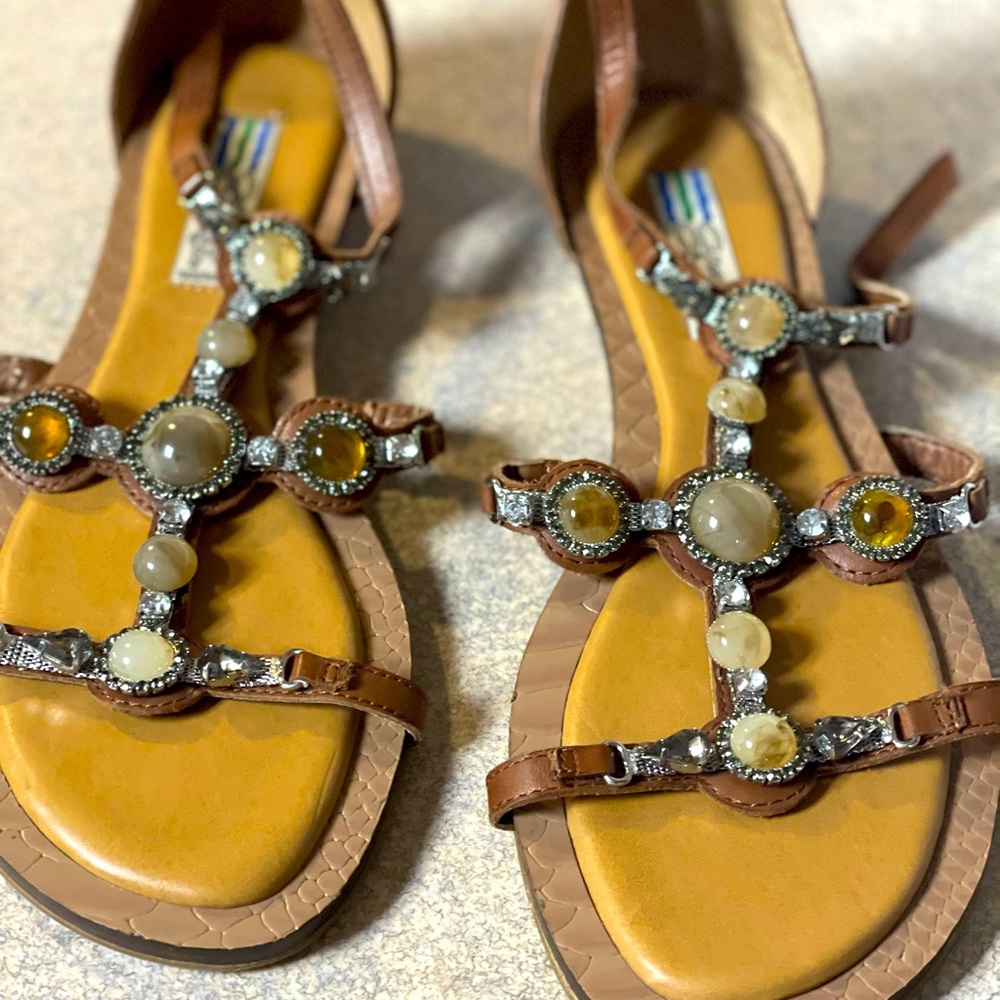 Jeweled Sandals